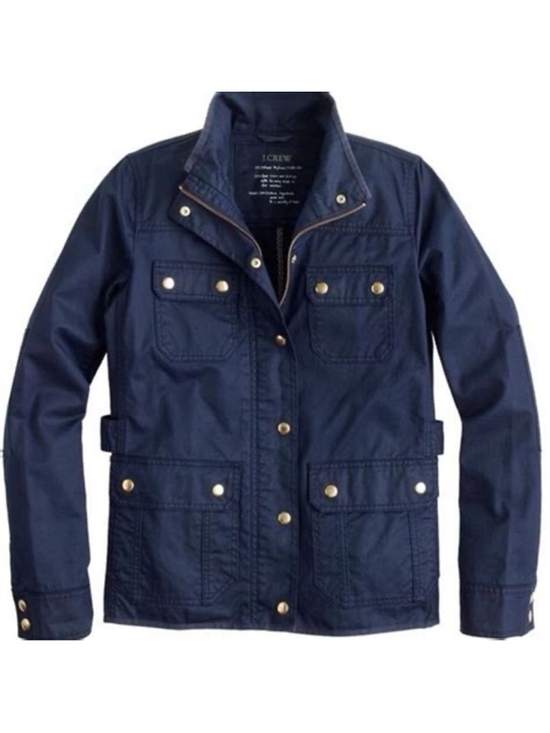 J. Crew Jackets & Blazers - J.Crew Downtown Field Jacket Navy Small